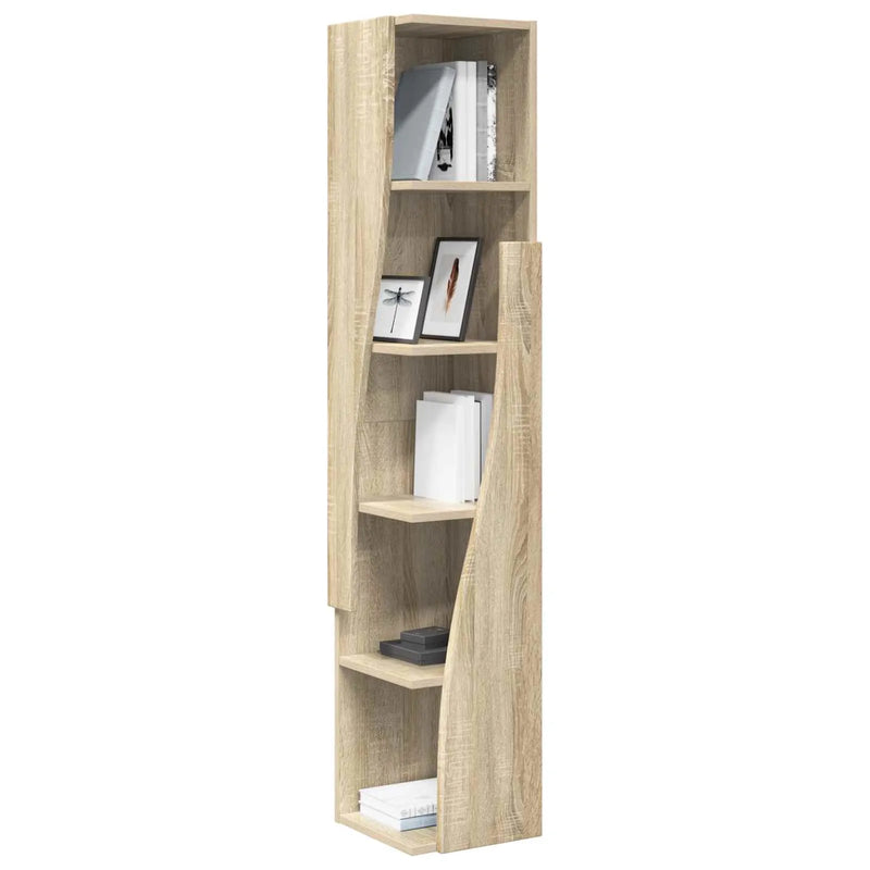 Corner Cabinet 27,5x27x140cm Engineered Wood Sonoma Oak
