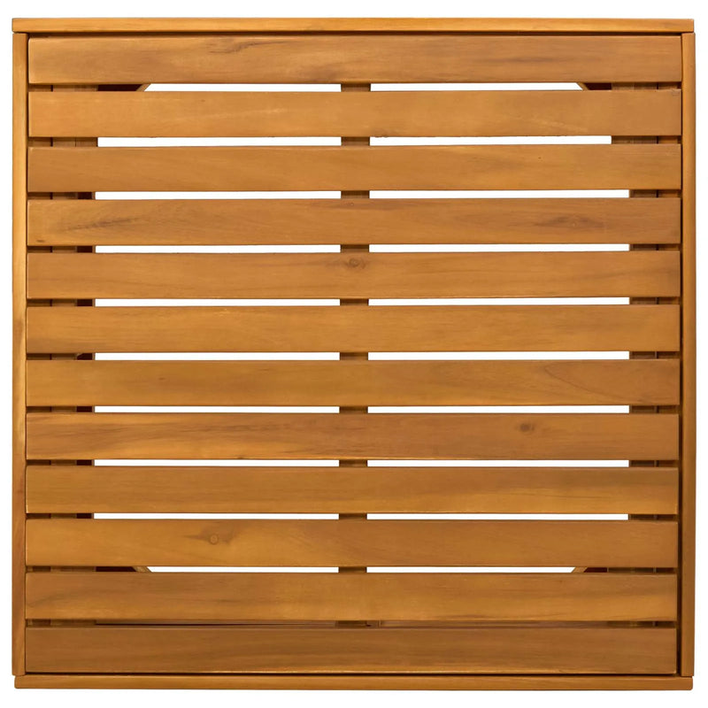 Outdoor Sofa Set with Cushion 6 Piece Brown Solid Acacia Wood