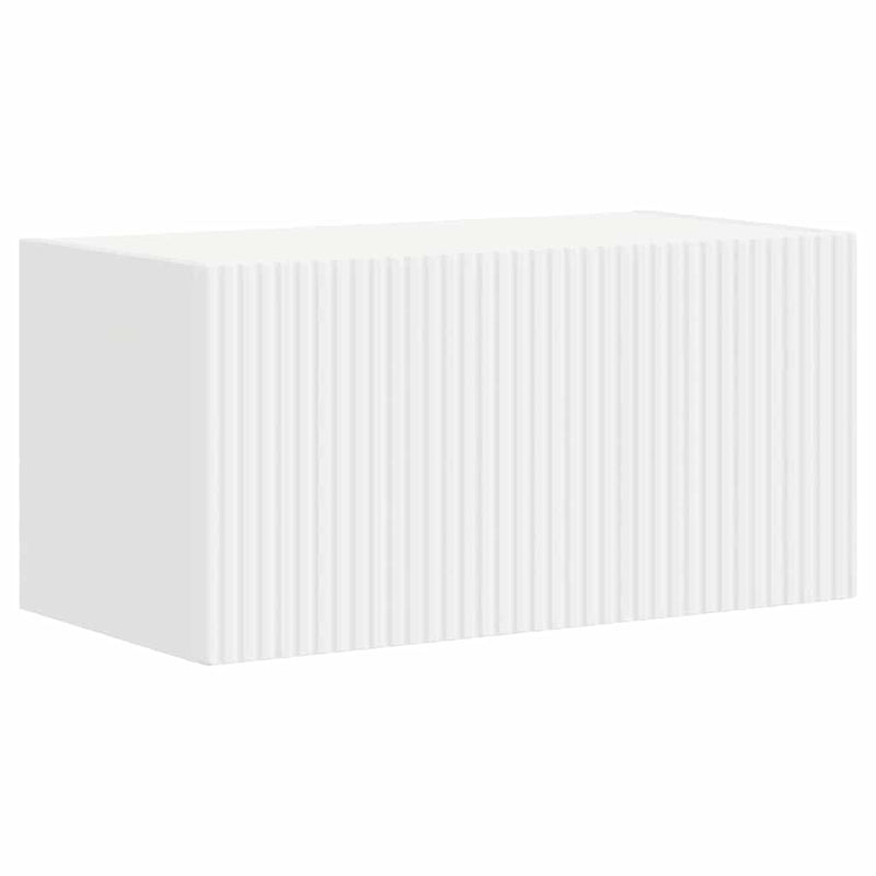 vidaXL TV Wall Cabinet 2 pcs White 60 x 31 x 29.5 cm Engineered Wood
