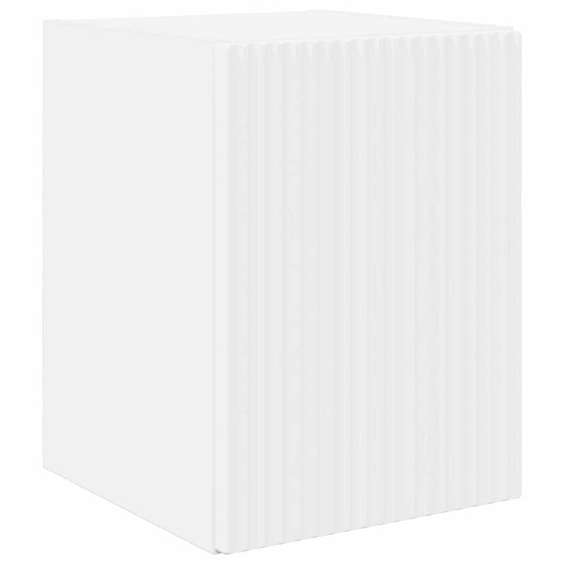vidaXL TV Wall Cabinet 2 pcs White 30 x 31 x 40 cm Engineered Wood