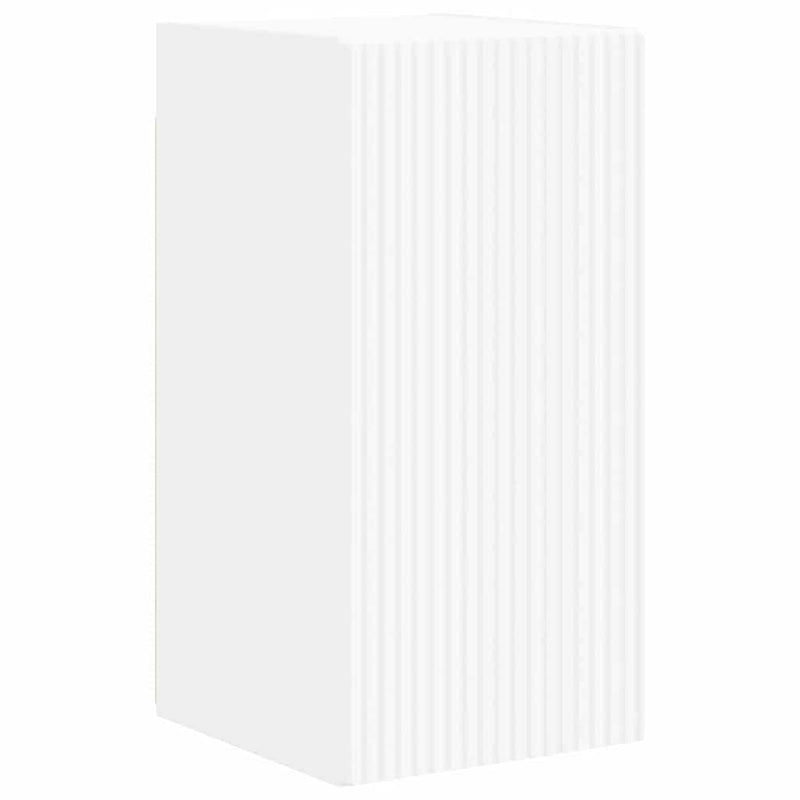 vidaXL TV Wall Cabinet 2 pcs White 30 x 31 x 60 cm Engineered Wood
