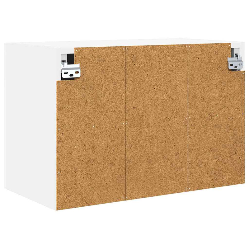 vidaXL Hanging Cabinet 2 pcs White 60 x 31 x 40 cm Engineered Wood