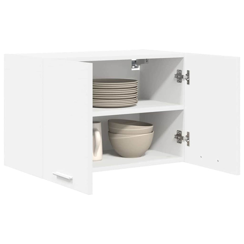 vidaXL Hanging Cabinet 2 pcs White 60 x 31 x 40 cm Engineered Wood