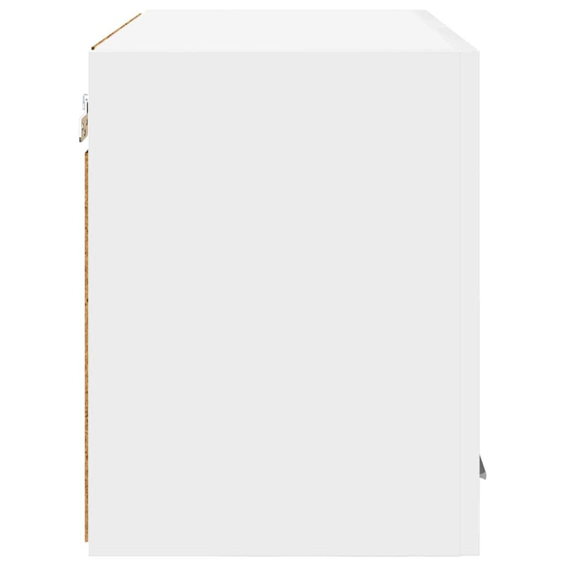 vidaXL Hanging Cabinet 2 pcs White 60 x 31 x 40 cm Engineered Wood