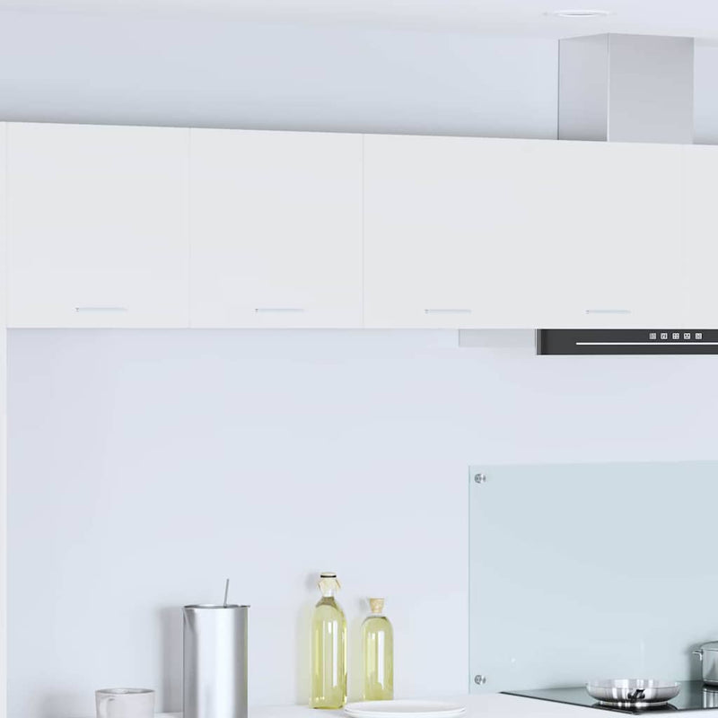 vidaXL Hanging Cabinet with Door White 80 x 31 x 40 cm Engineered Wood