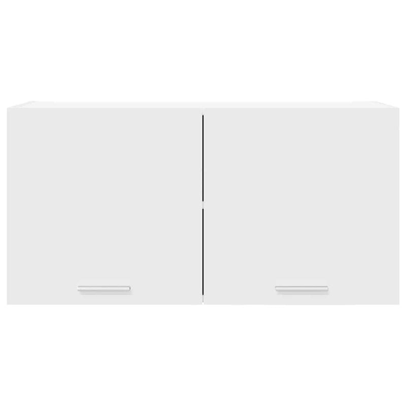 vidaXL Hanging Cabinet with Door White 80 x 31 x 40 cm Engineered Wood