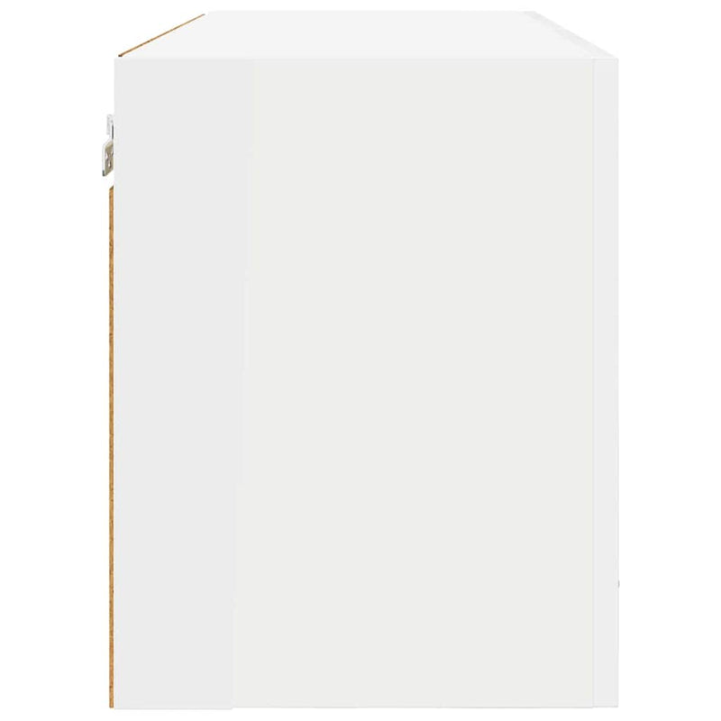 vidaXL Hanging Cabinet with Door White 80 x 31 x 40 cm Engineered Wood