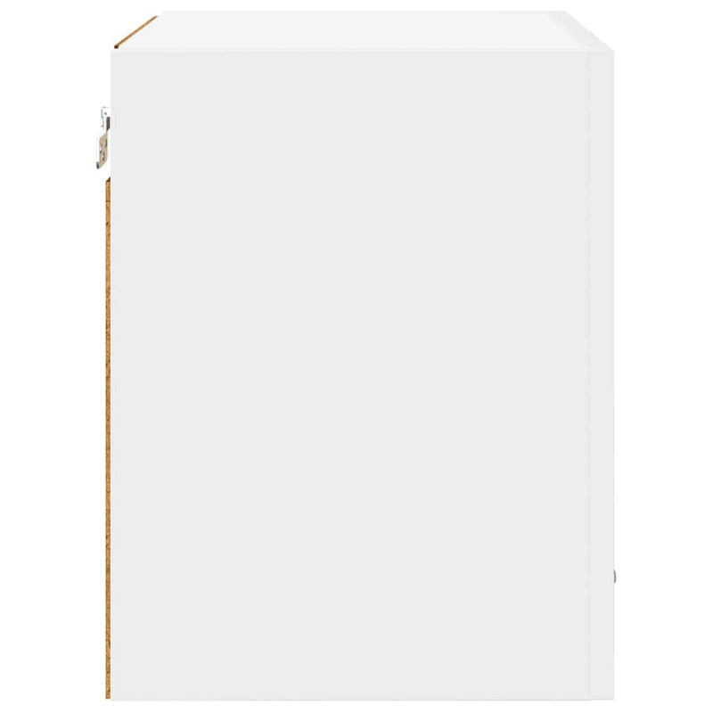 vidaXL Hanging Cabinet with Door White 40 x 31 x 40 cm Engineered Wood