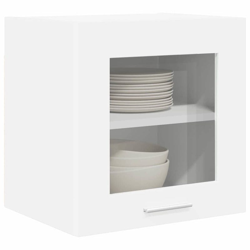 vidaXL Hanging Cabinet 2 pcs White 40 x 31 x 40 cm Engineered Wood