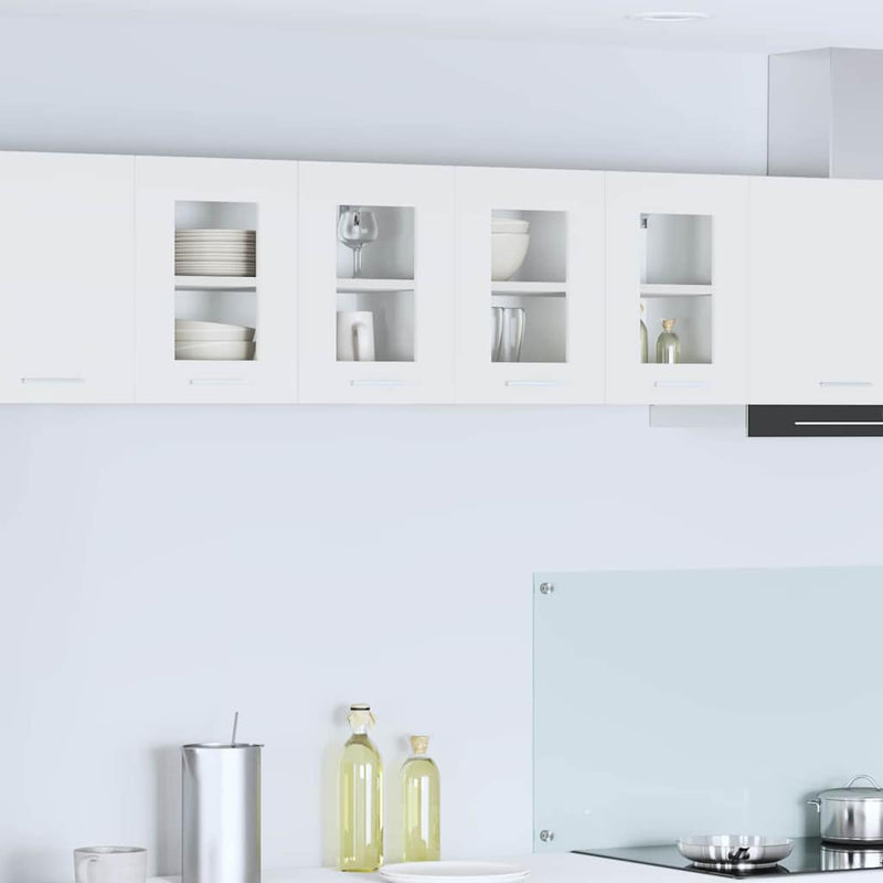 vidaXL Hanging Cabinet with Door White 60 x 31 x 40 cm Engineered Wood