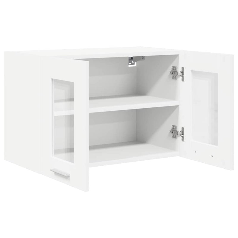 vidaXL Hanging Cabinet with Door White 60 x 31 x 40 cm Engineered Wood