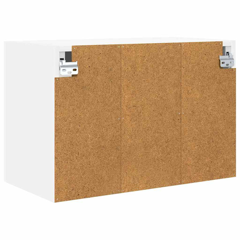 vidaXL Hanging Cabinet with Door White 60 x 31 x 40 cm Engineered Wood
