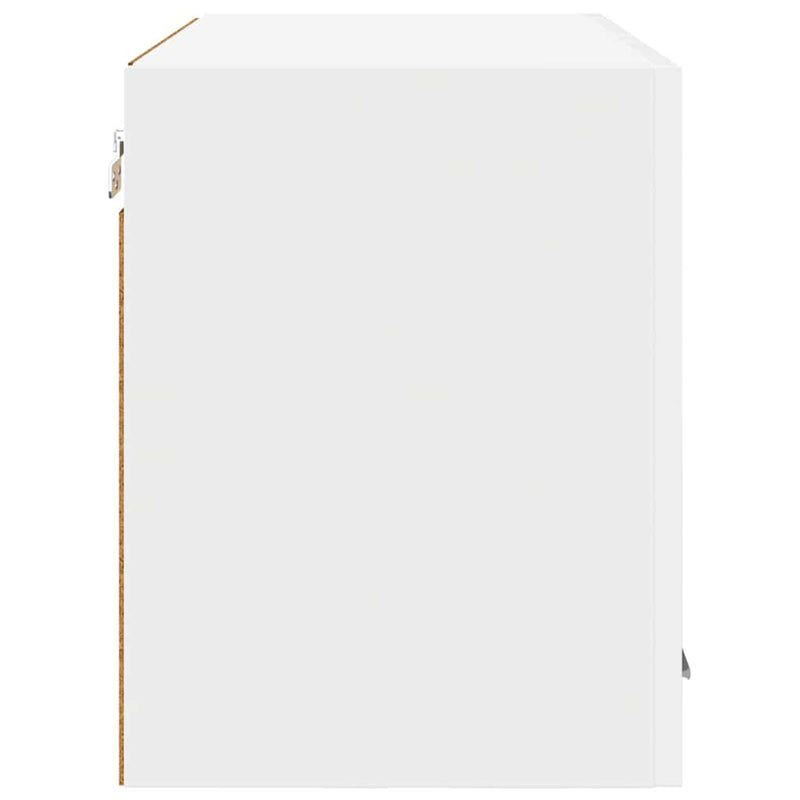 vidaXL Hanging Cabinet with Door White 60 x 31 x 40 cm Engineered Wood