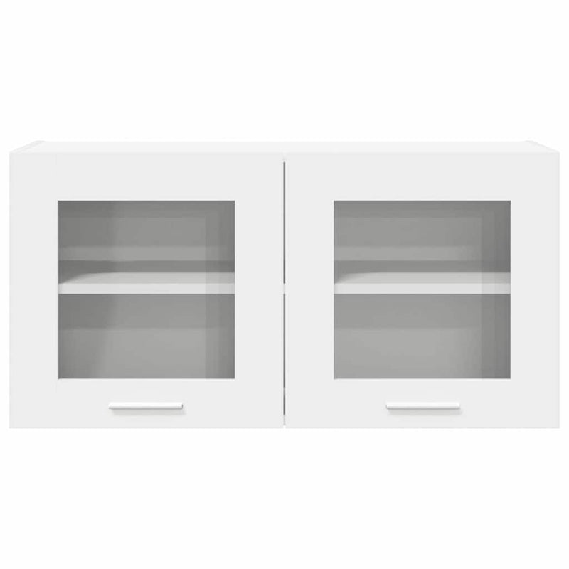 vidaXL Hanging Cabinet with Door White 80 x 31 x 40 cm Engineered Wood
