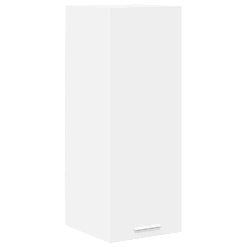 vidaXL Hanging Cabinet 2 pcs White 30 x 31 x 80 cm Engineered Wood