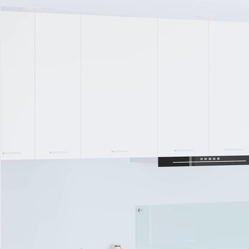vidaXL Hanging Cabinet with Door White 50 x 31 x 80 cm Engineered Wood