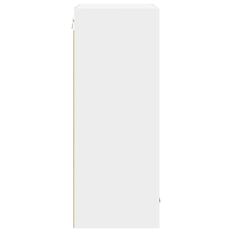 vidaXL Hanging Cabinet with Door White 50 x 31 x 80 cm Engineered Wood
