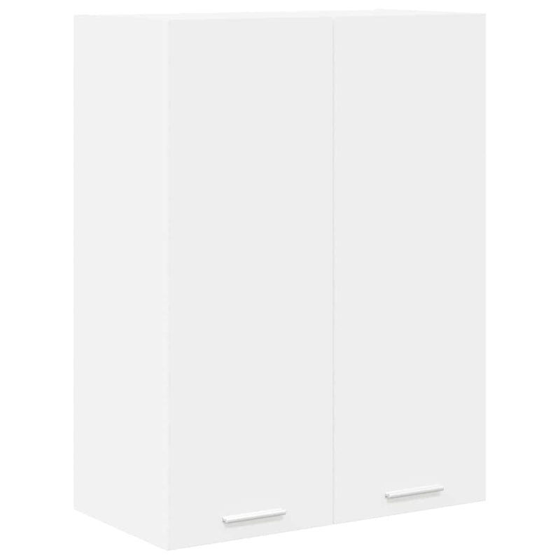 vidaXL Hanging Cabinet with Door White 60 x 31 x 80 cm Engineered Wood