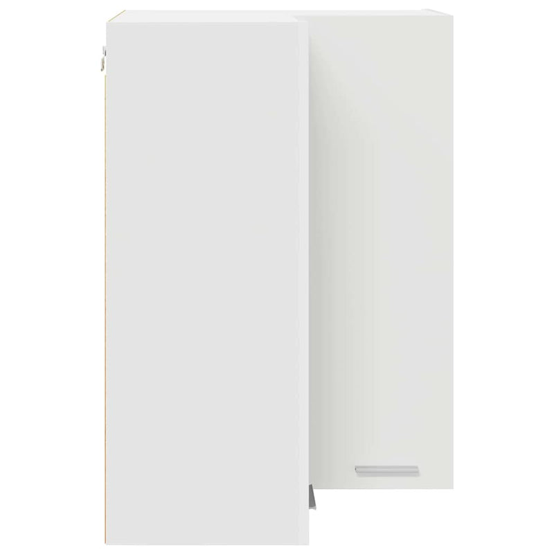 vidaXL Hanging Cabinet White 57 x 57 x 80 cm Engineered Wood