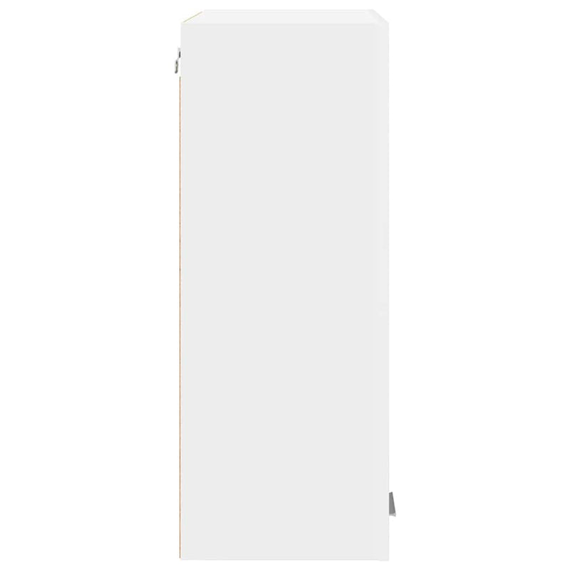 vidaXL Hanging Cabinet with Door White 60 x 31 x 80 cm Engineered Wood