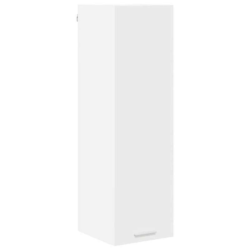 vidaXL Hanging Cabinet White 30 x 31 x 100 cm Engineered Wood
