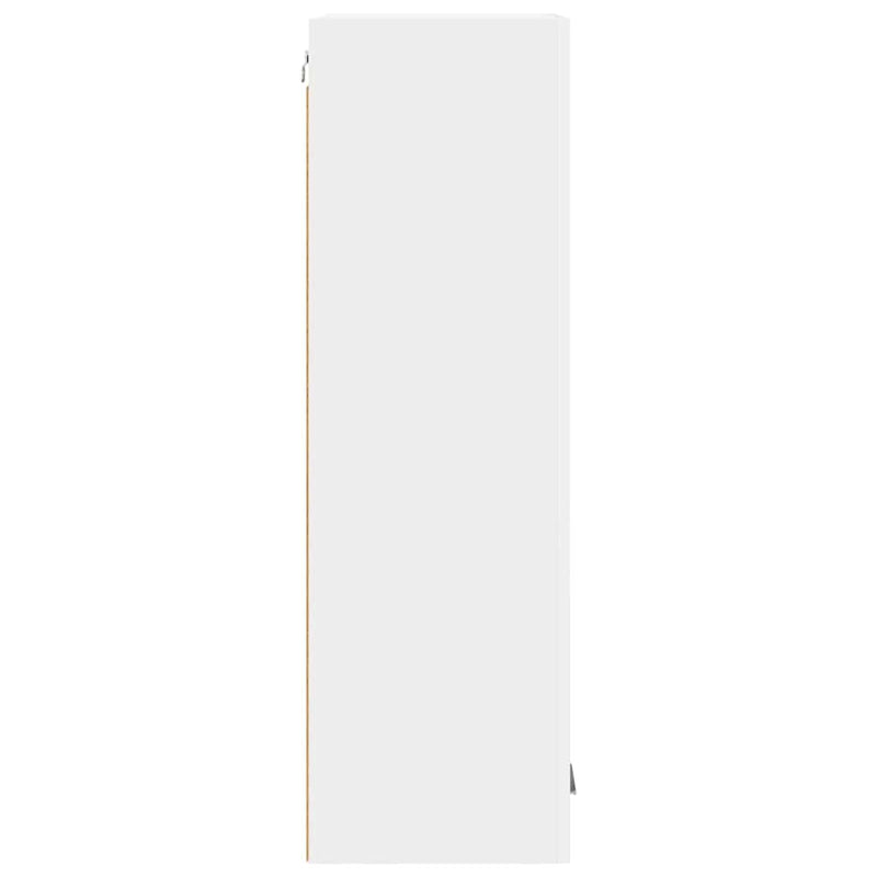 vidaXL Hanging Cabinet White 40 x 31 x 100 cm Engineered Wood