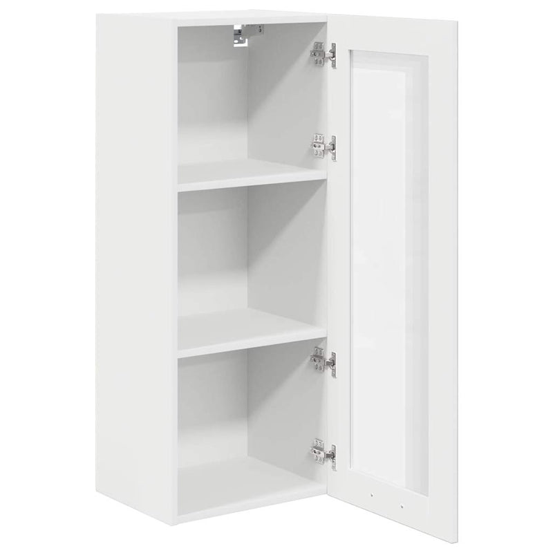 vidaXL Hanging Cabinet White 40 x 31 x 100 cm Engineered Wood