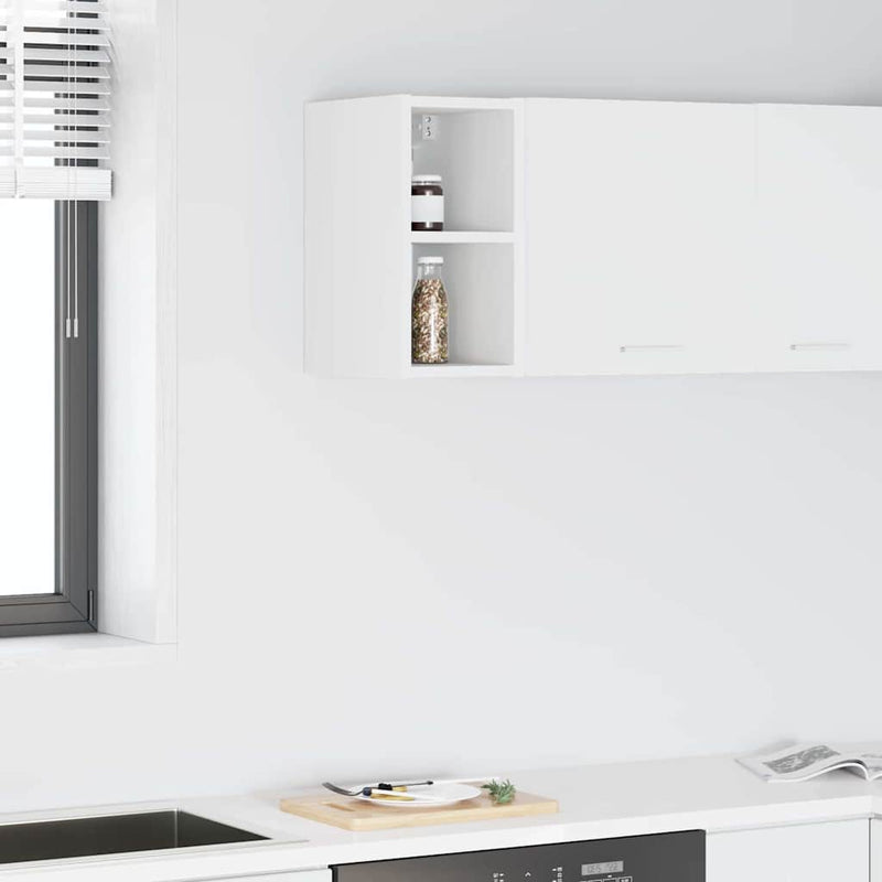 vidaXL Hanging Cabinet White 20 x 29,5 x 40 cm Engineered Wood
