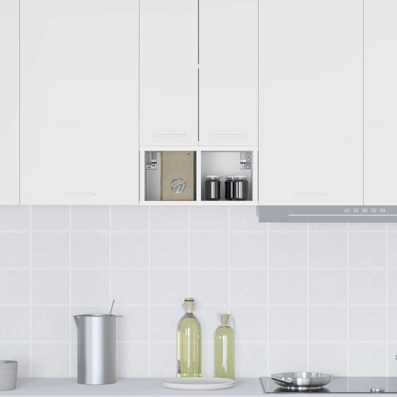 vidaXL Hanging Cabinet White 20 x 29,5 x 40 cm Engineered Wood