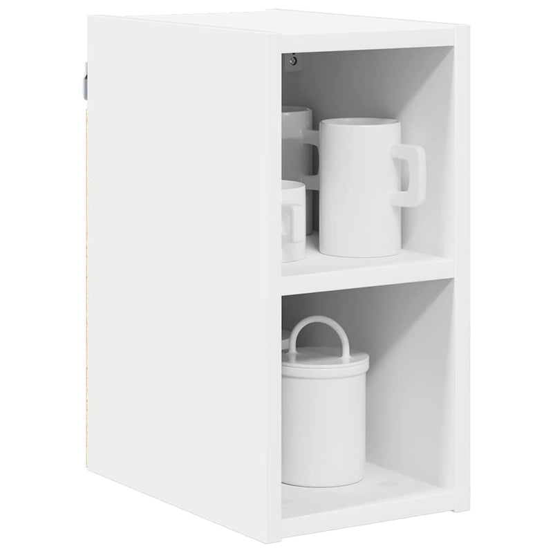 vidaXL Hanging Cabinet White 20 x 29,5 x 40 cm Engineered Wood