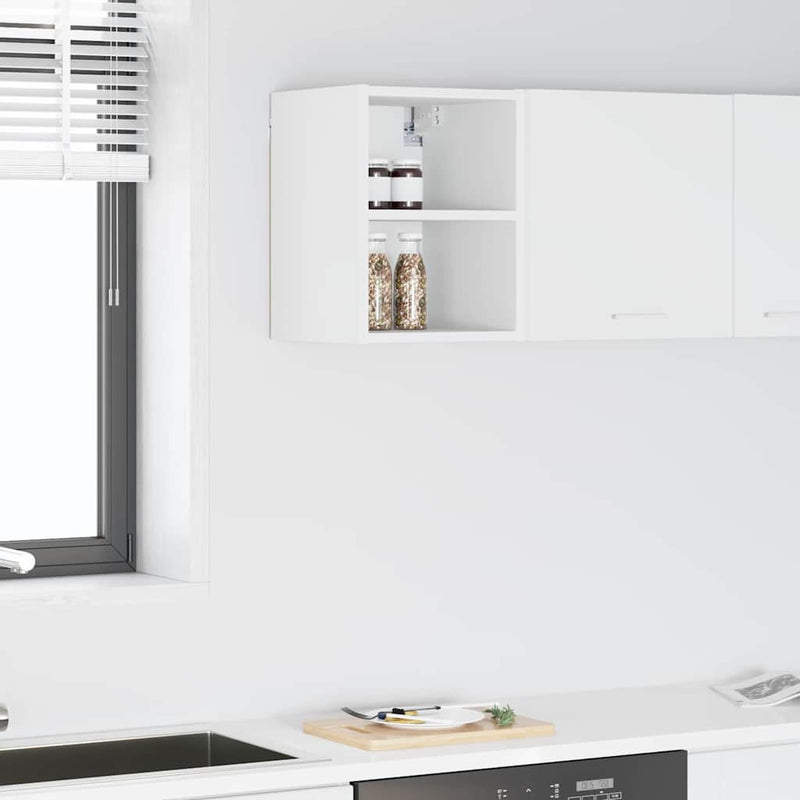 vidaXL Hanging Cabinet White 30 x 29,5 x 40 cm Engineered Wood