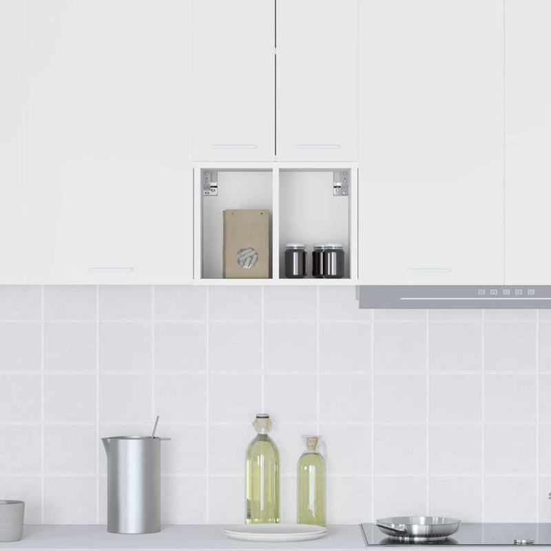 vidaXL Hanging Cabinet White 30 x 29,5 x 40 cm Engineered Wood