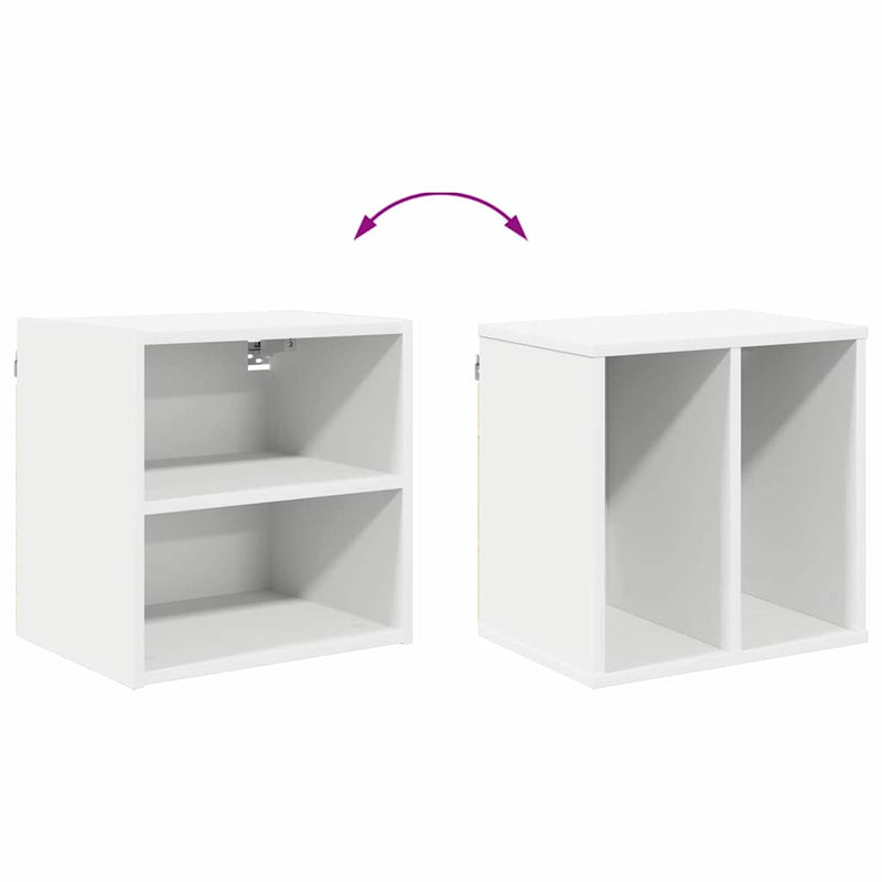 vidaXL Hanging Cabinet White 40 x 29,5 x 40 cm Engineered Wood