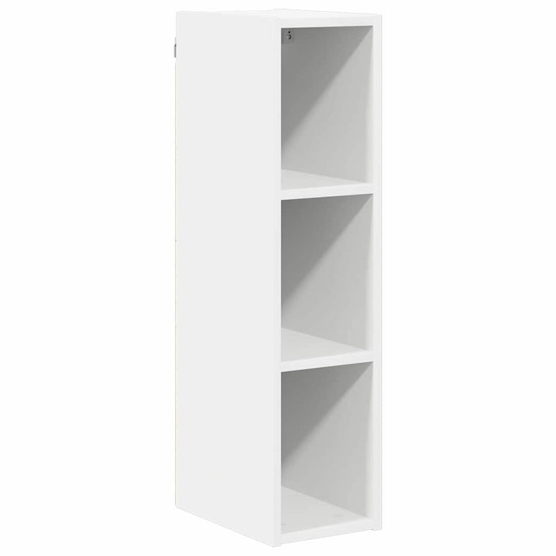 vidaXL Hanging Cabinet White 20 x 29,5 x 80 cm Engineered Wood