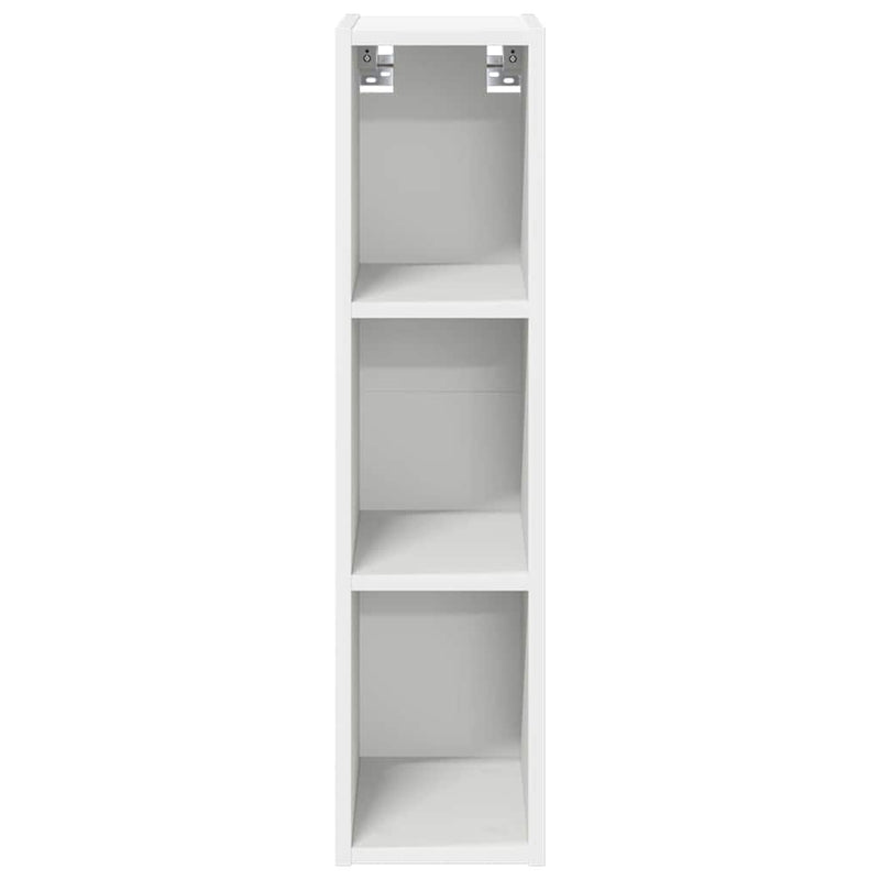 vidaXL Hanging Cabinet White 20 x 29,5 x 80 cm Engineered Wood