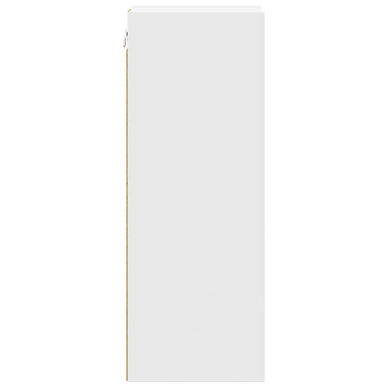 vidaXL Hanging Cabinet White 20 x 29,5 x 80 cm Engineered Wood