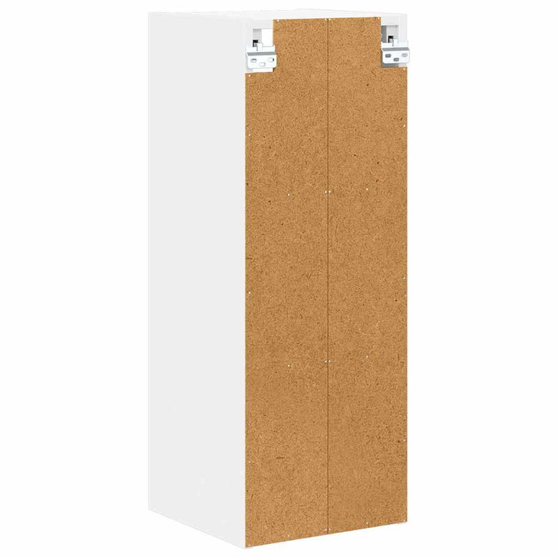 vidaXL Hanging Cabinet Riga White 30 x 29,5 x 80 cm Engineered Wood