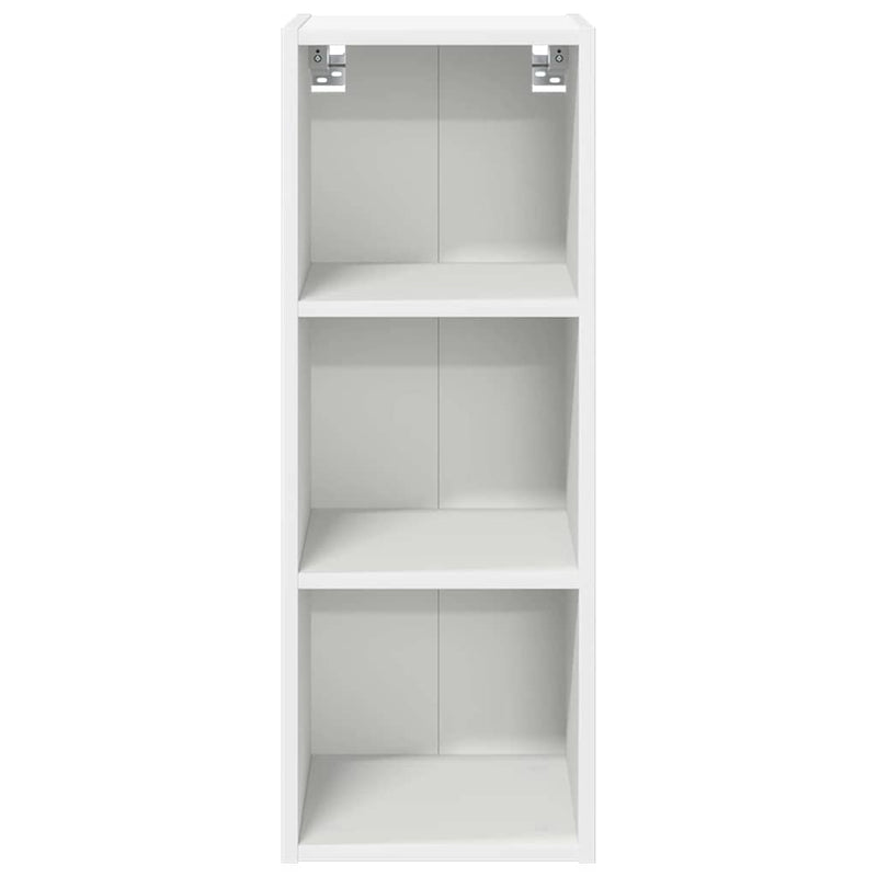 vidaXL Hanging Cabinet Riga White 30 x 29,5 x 80 cm Engineered Wood