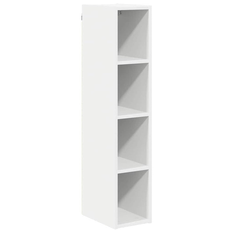 vidaXL Hanging Cabinet White 20 x 29,5 x 100 cm Engineered Wood