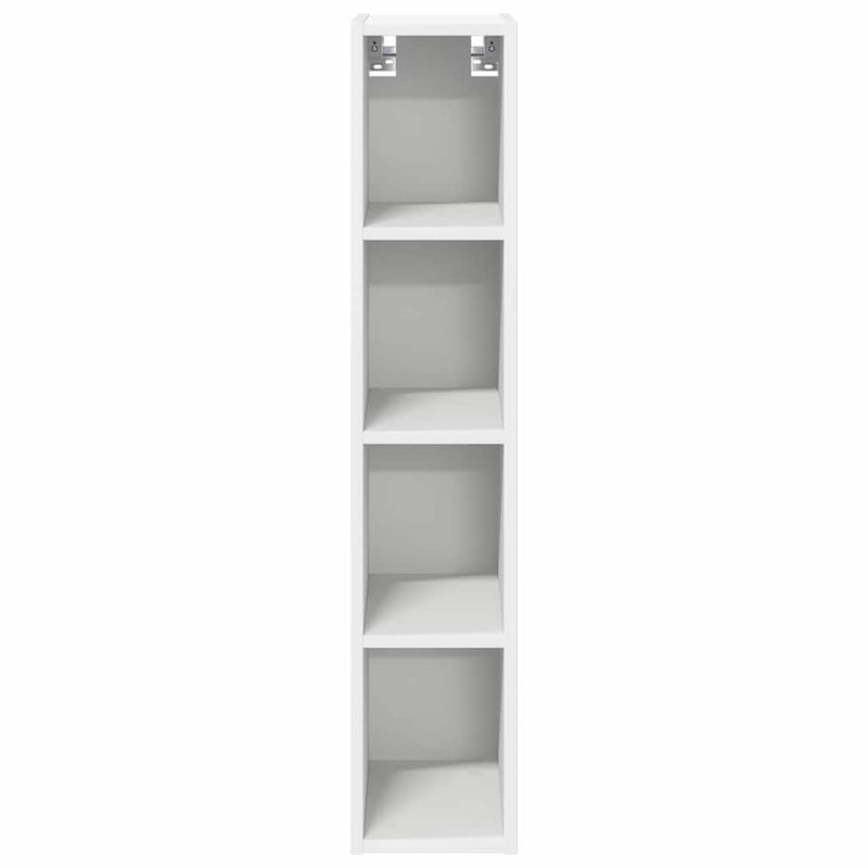 vidaXL Hanging Cabinet White 20 x 29,5 x 100 cm Engineered Wood