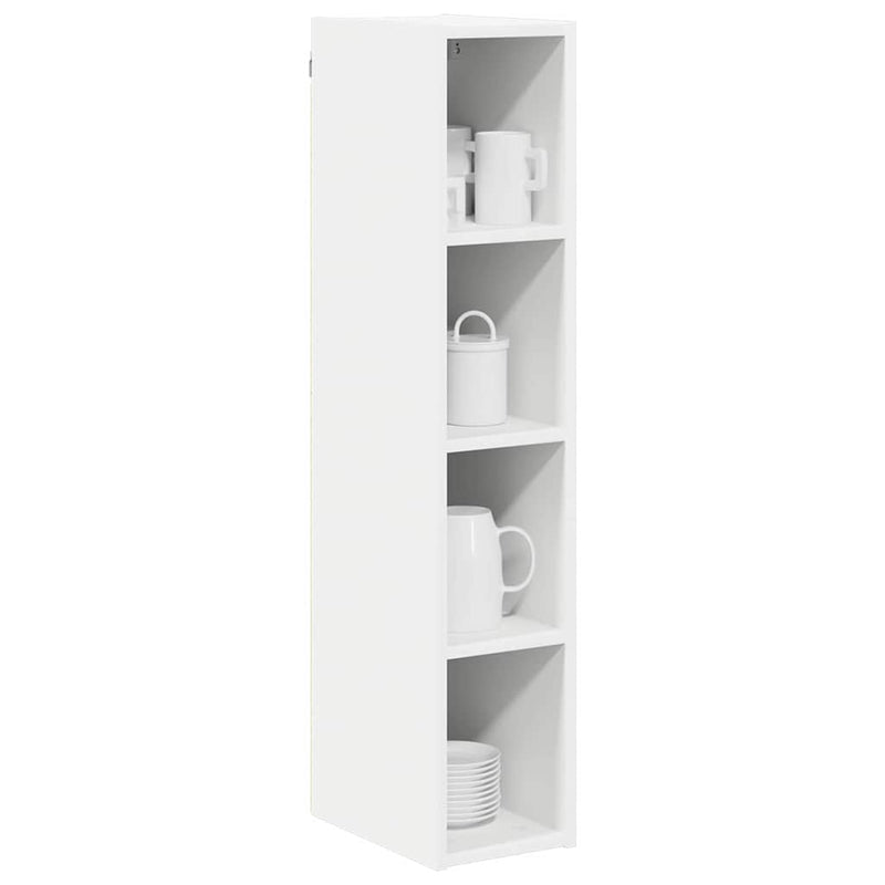 vidaXL Hanging Cabinet White 20 x 29,5 x 100 cm Engineered Wood
