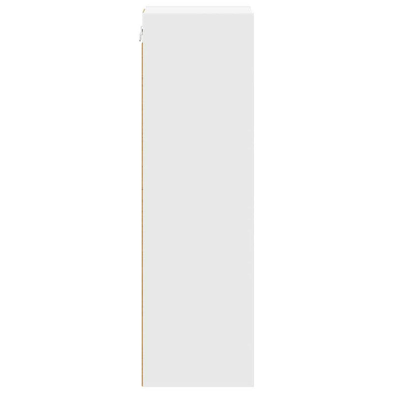 vidaXL Hanging Cabinet White 20 x 29,5 x 100 cm Engineered Wood