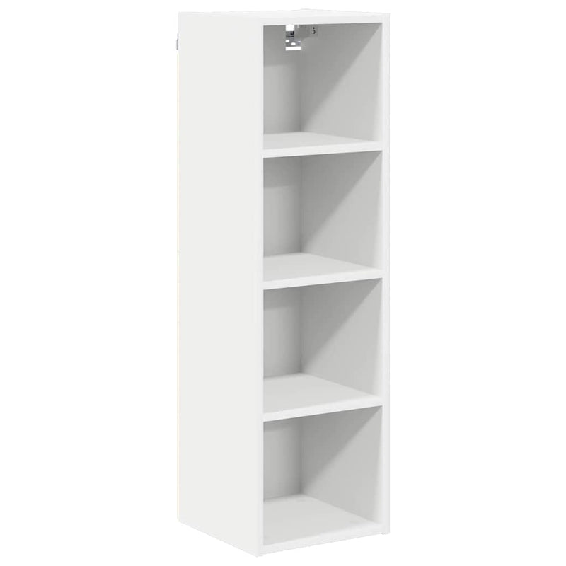 vidaXL Hanging Cabinet White 30 x 29,5 x 100 cm Engineered Wood