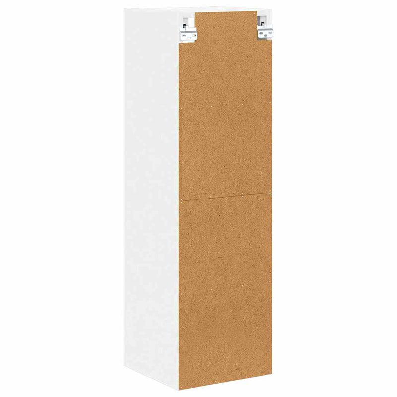 vidaXL Hanging Cabinet White 30 x 29,5 x 100 cm Engineered Wood