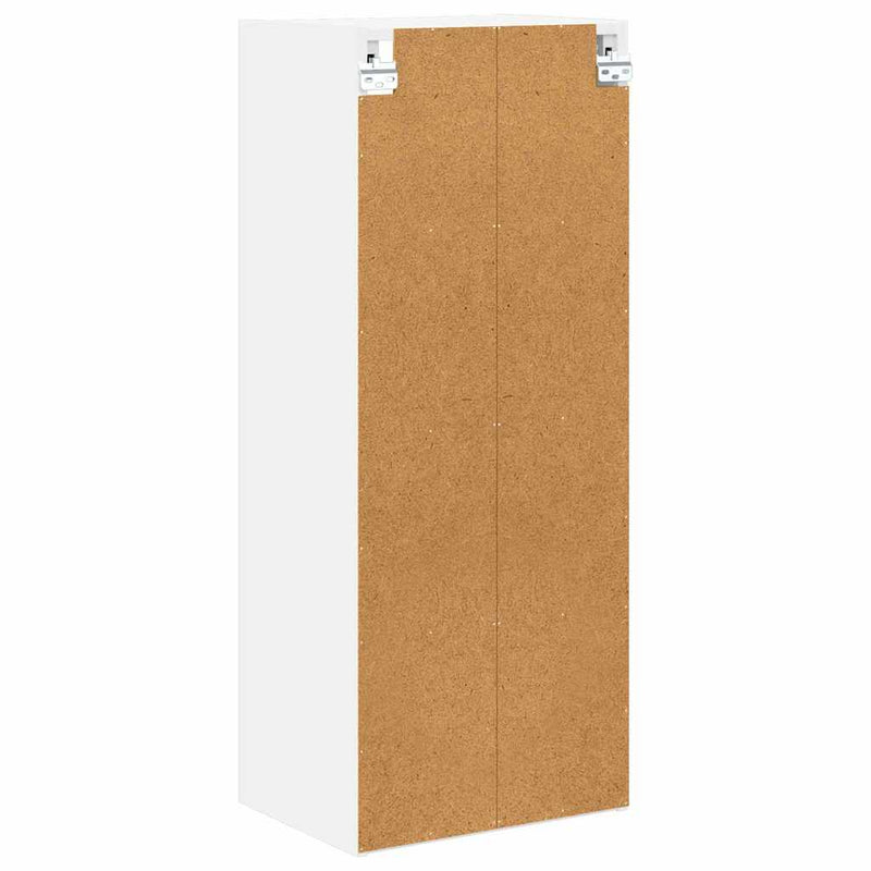 vidaXL Hanging Cabinet White 40 x 29,5 x 100 cm Engineered Wood