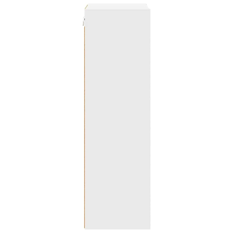 vidaXL Hanging Cabinet White 40 x 29,5 x 100 cm Engineered Wood