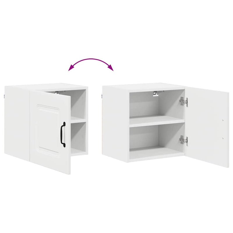 vidaXL Kitchen Cabinet Kalmar White 40 x 31 x 40 cm Engineered Wood