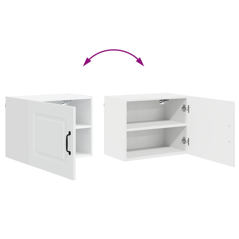 vidaXL Kitchen Cabinet Kalmar White 50 x 31 x 40 cm Engineered Wood