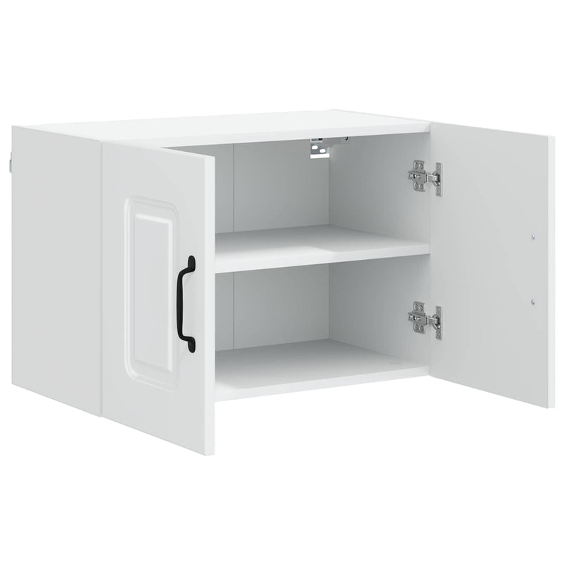 vidaXL Kitchen Cabinet with Storage Kalmar 2 pcs White 60 x 31 x 40 cm