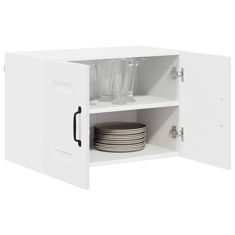 vidaXL Kitchen Cabinet with Storage Kalmar 2 pcs White 60 x 31 x 40 cm
